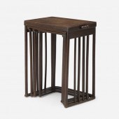 Josef Hoffmann. Nesting tables