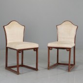 JOSEF HOFFMANN, RARE PAIR SIDE