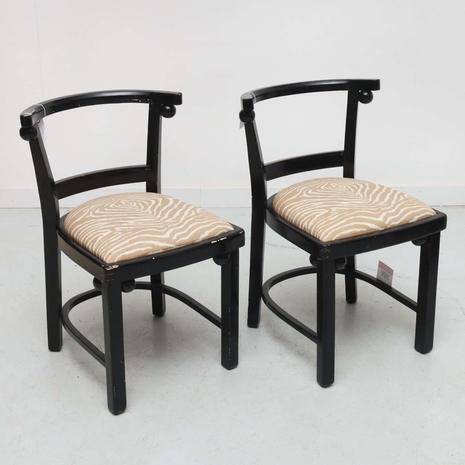 JOSEF HOFFMANN (STYLE), PAIR SIDE