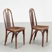 JOSEF HOFFMANN / THONET, PAIR