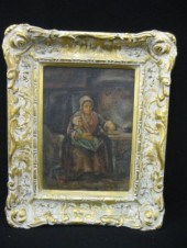 Josef Israels Oil Mother & Chi