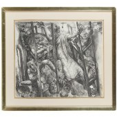 JOSEF JACKERSON, PEN AND INK D