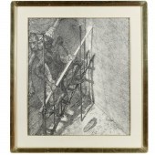 JOSEF JACKERSON, PEN AND INK D