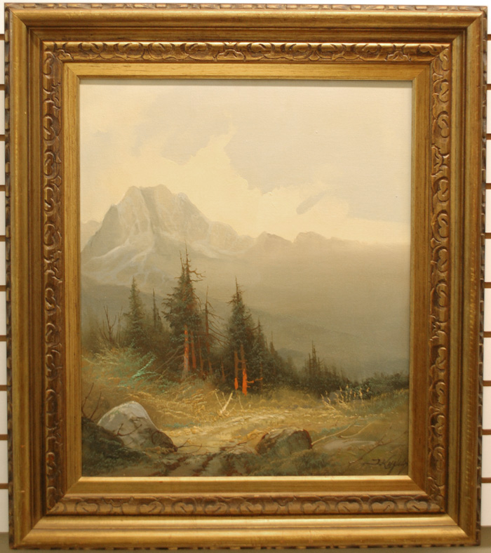 JOSEF KUGLER OIL ON CANVAS