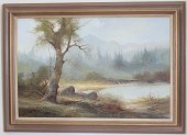 JOSEF KUGLER OIL ON CANVASJOSE