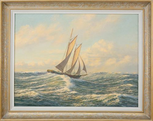 JOSEF M. ARENTZ OIL ON ARTIST BOARD