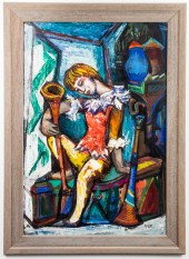 JOSEF PRESSER "HARLEQUIN" LARG