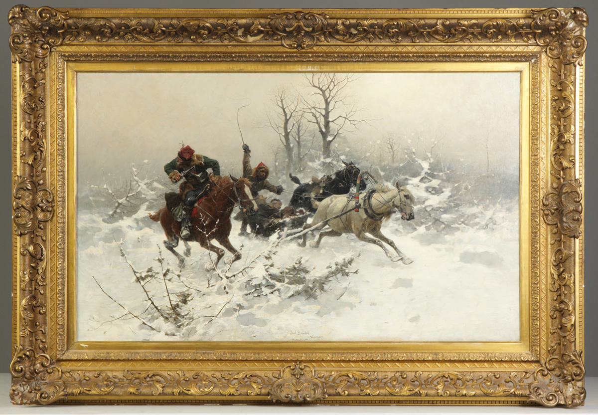 Josef Von Brandt (Polish 1841-1915)