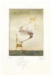 Josef Werner etchings and sket