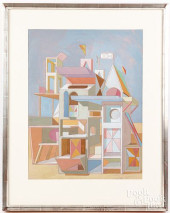 JOSEPH AMAROTICO, GOUACHE ON P