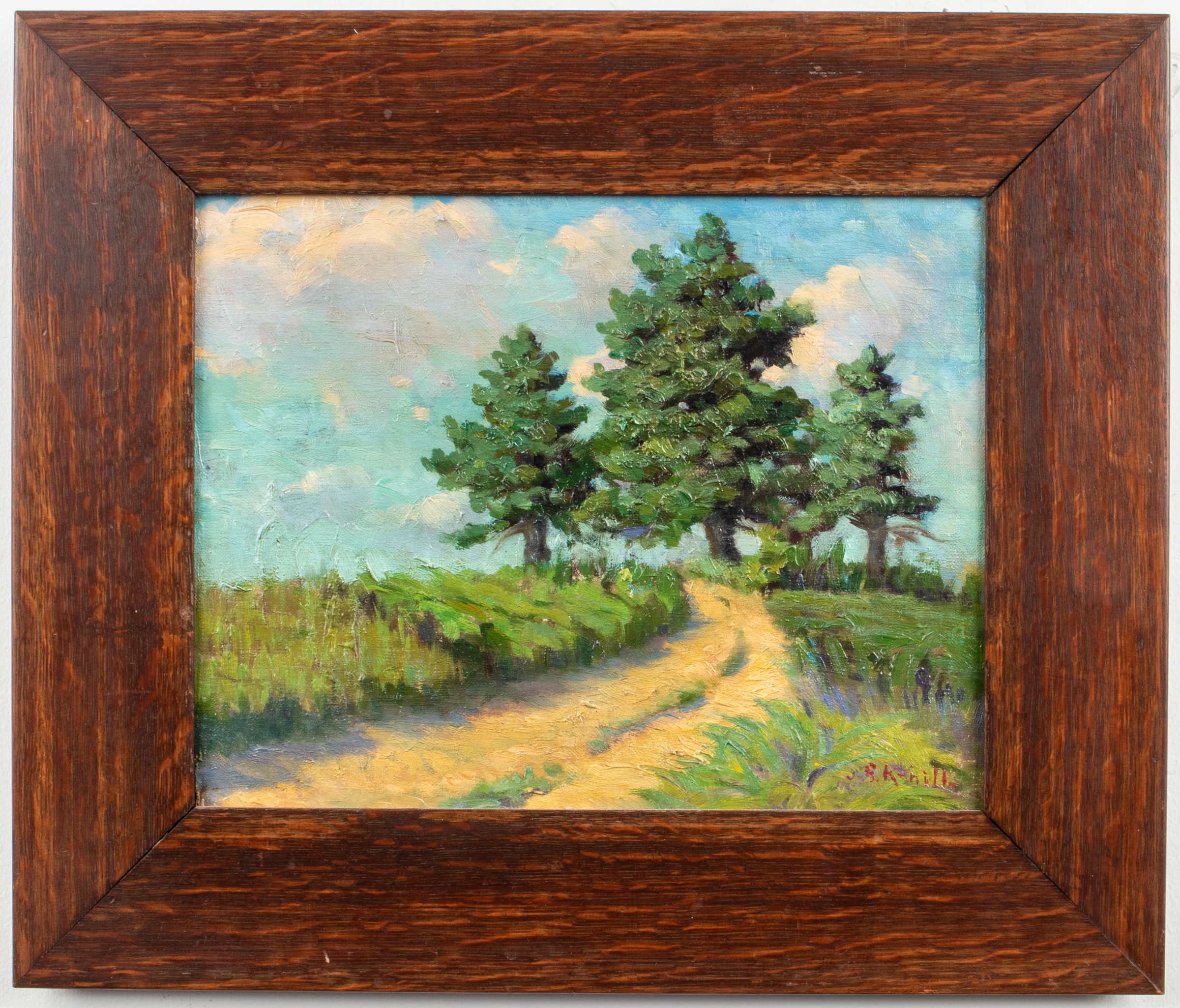 JOSEPH B. KAHILL LANDSCAPE OIL ON