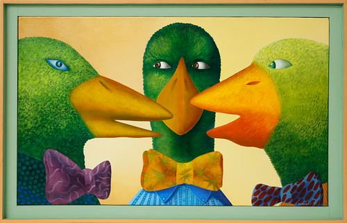 JOSEPH BARBIERI OIL ON CANVAS