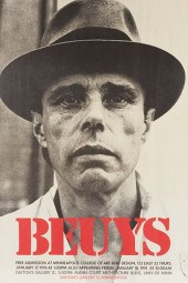 JOSEPH BEUYS EXHIBITION POSTER