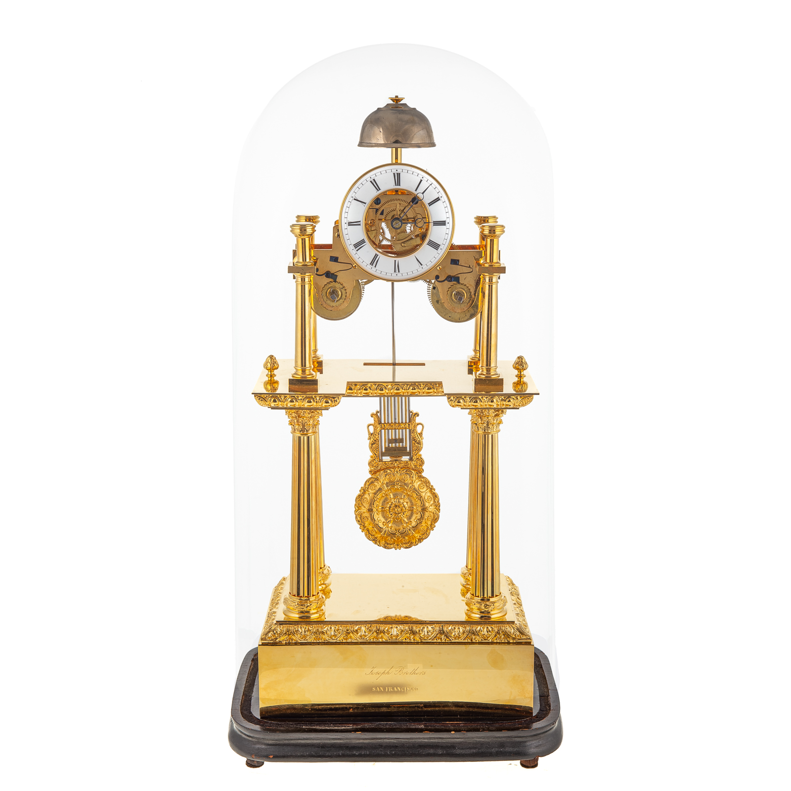 JOSEPH BROTHERS GILT BRASS