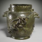 JOSEPH CHERET, LARGE BRONZE VA