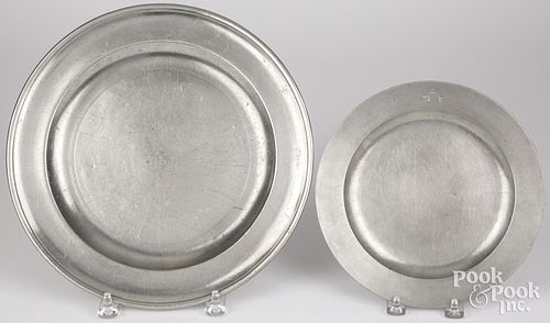 JOSEPH DANFORTH PEWTER CHARGER