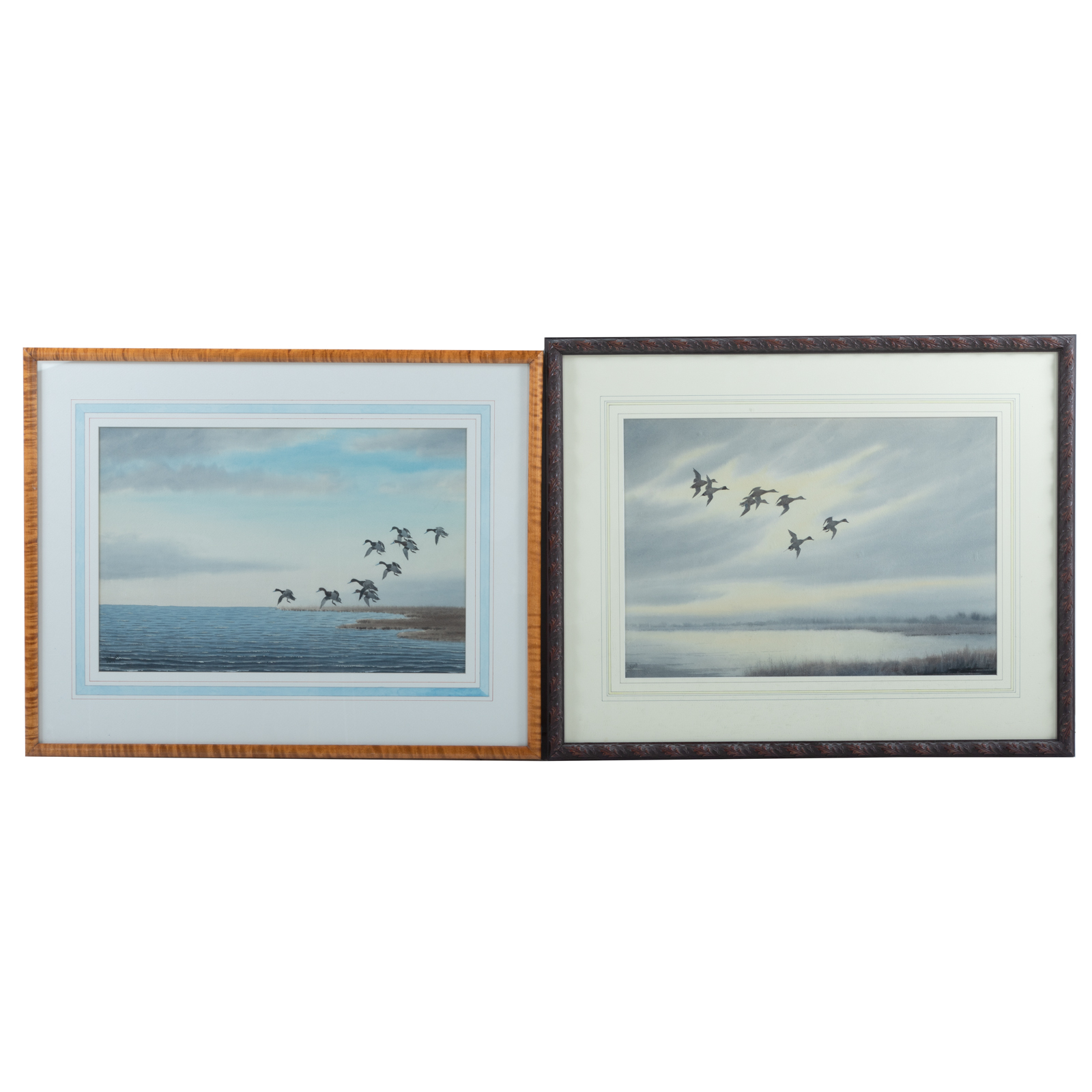 JOSEPH DAY KNAP. TWO FRAMED