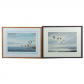 JOSEPH DAY KNAP. TWO FRAMED WA