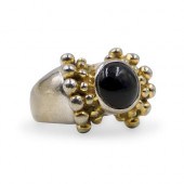 JOSEPH ESPOSITO 14K ONYX RINGD