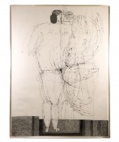 JOSEPH GLASCO, STANDING NUDE,