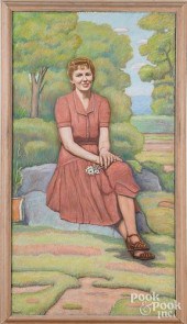 JOSEPH GROSSMAN OIL ON CANVAS