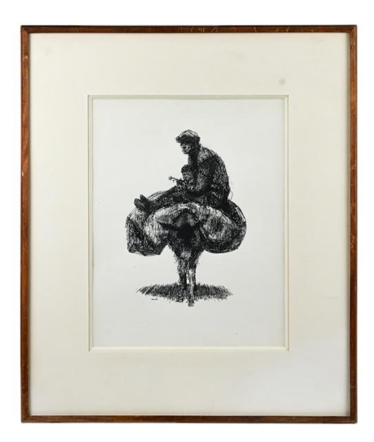 JOSEPH HIRSCH ENGRAVING TITLED