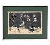 JOSEPH HIRSCH, HECKLERS, FRAME