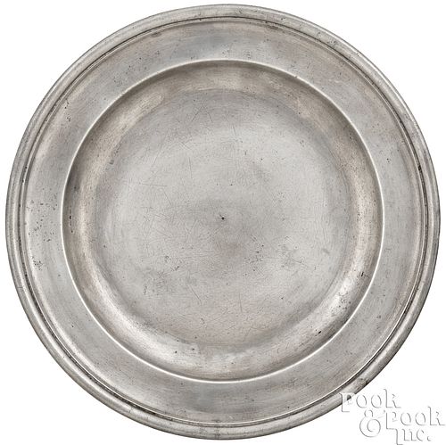 JOSEPH LEDDEL PEWTER PLATEJoseph