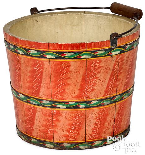 JOSEPH LEHN PAINTED BUCKETJoseph