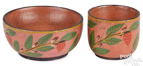 JOSEPH LEHN, PAINTED CUP AND