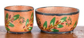 JOSEPH LEHN, PAINTED CUP AND S