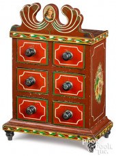 JOSEPH LEHN PAINTED POPLAR SEE