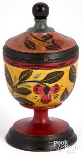 JOSEPH LEHN PAINTED TURNED WOO