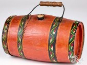 JOSEPH LEHN RARE PAINTED KEGJo