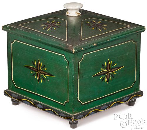 JOSEPH LEHN RARE PAINTED POPLAR