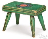 JOSEPH LEHN RARE PAINTED POPLA