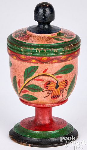 JOSEPH LEHN, TURNED AND PAINTED