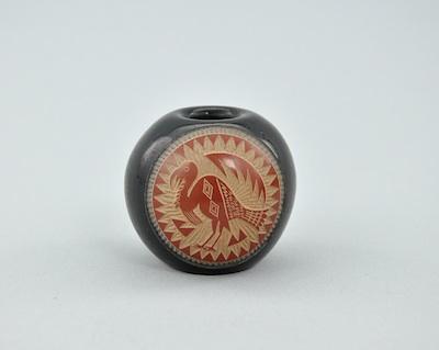Joseph Lone Wolf Seed Pot Native
