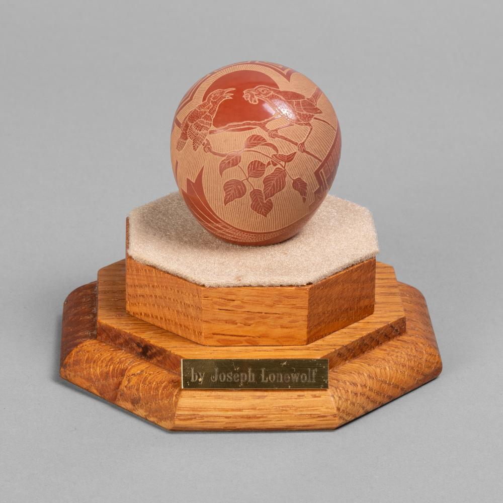 JOSEPH LONEWOLF, ETCHED SPHERE,