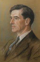 JOSEPH MARGULIES PASTEL PORTRA
