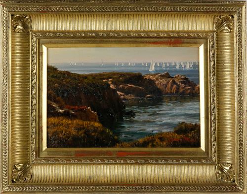 JOSEPH MCGURL OIL ON PANEL "THE