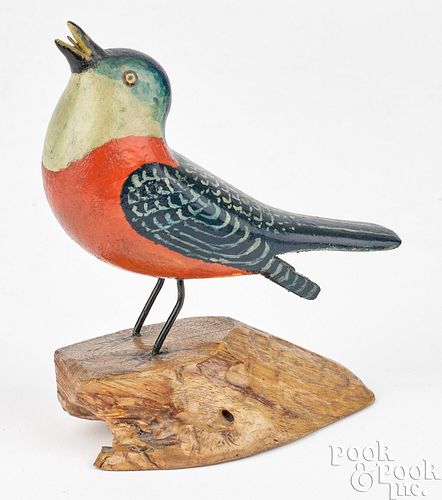 JOSEPH MOYER, CARVED AND PAINTED