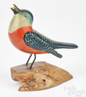JOSEPH MOYER, CARVED AND PAINT