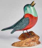 JOSEPH MOYER CARVED AND PAINTE