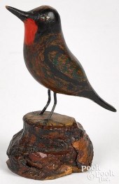 JOSEPH MOYER CARVED AND PAINTE