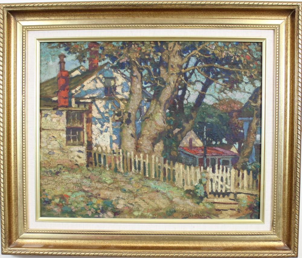 JOSEPH OLAF OLSON OIL ON