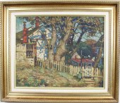 JOSEPH OLAF OLSON OIL ON CANVA