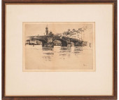 JOSEPH PENNELL DRYPOINT ETCHIN