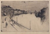 JOSEPH PENNELL ETCHING "PISA L