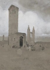 JOSEPH PENNELL WATERCOLOR AND